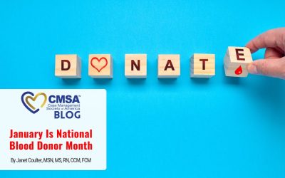January is National Blood Donor Month